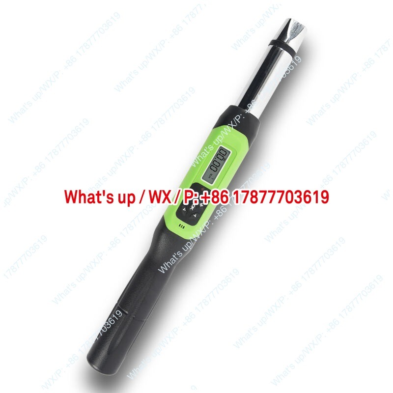 Interchangeable Head Torque Wrench Open - Klucz dynamometryczny cyfrowy z wymiennymi końcówkami,