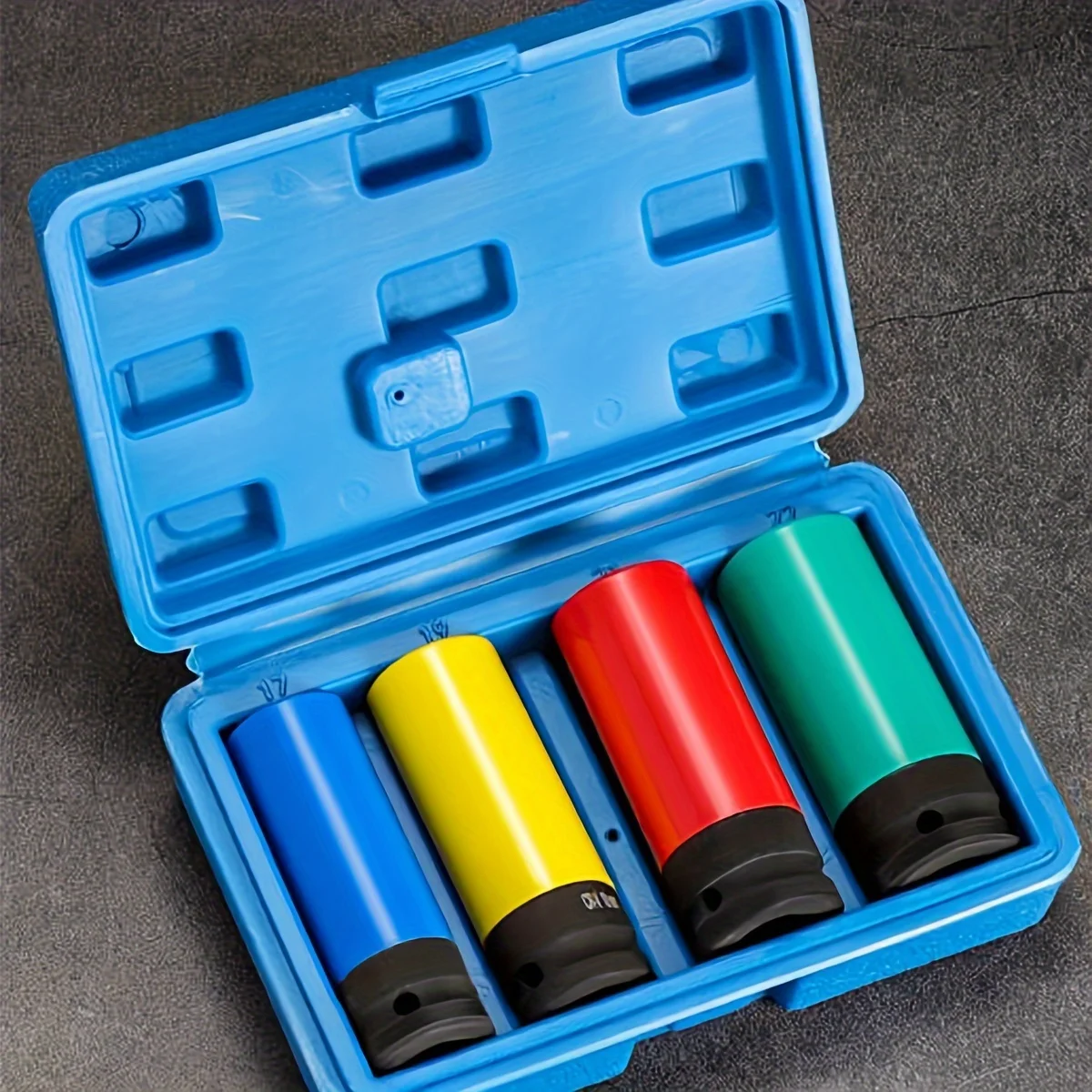 Impact Socket Thin Wall Deep Metric Set - Zestaw nasadek udarowych o grubych ściankach,