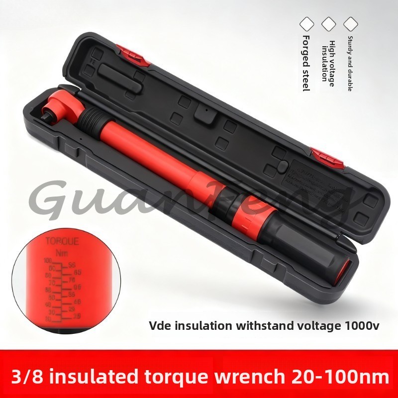 Insulated Torque Wrench 1000V Vde Electric - Klucz dynamometryczny z izolacją, VDE 1000V,