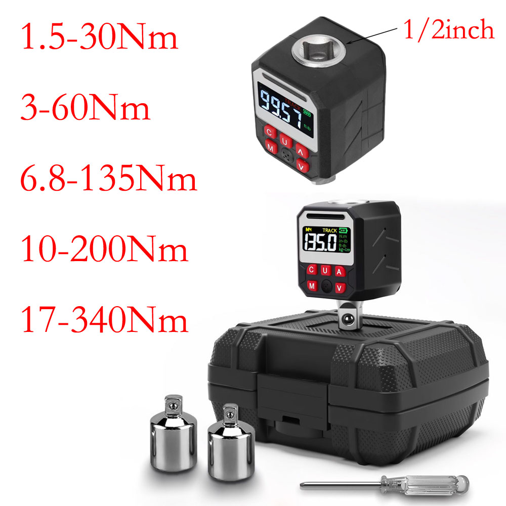 Digital Torque Wrench 1/2 Inch 200Nm - Adapter momentowy cyfrowy 1/2 cala, elektroniczny