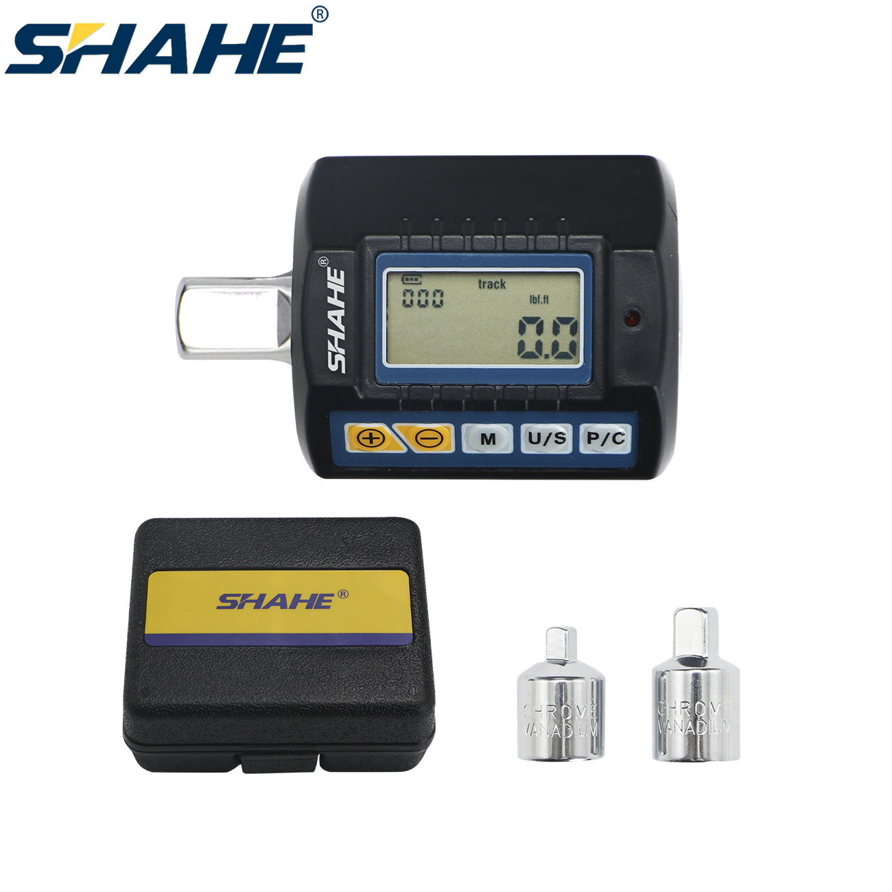 Electronic Torque Adapter 3/8 1/2 Digital - SHAHE cyfrowy adapter momentu obrotowego 1/2