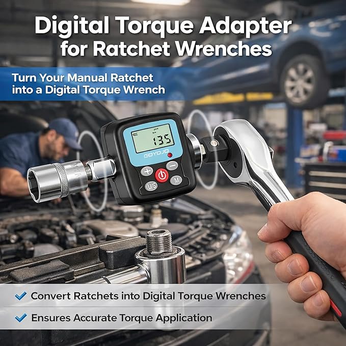 Precyzyjny adapter do klucza d – Electronic Torque Adapter 3/8 1/2 Digital recenzja i cena