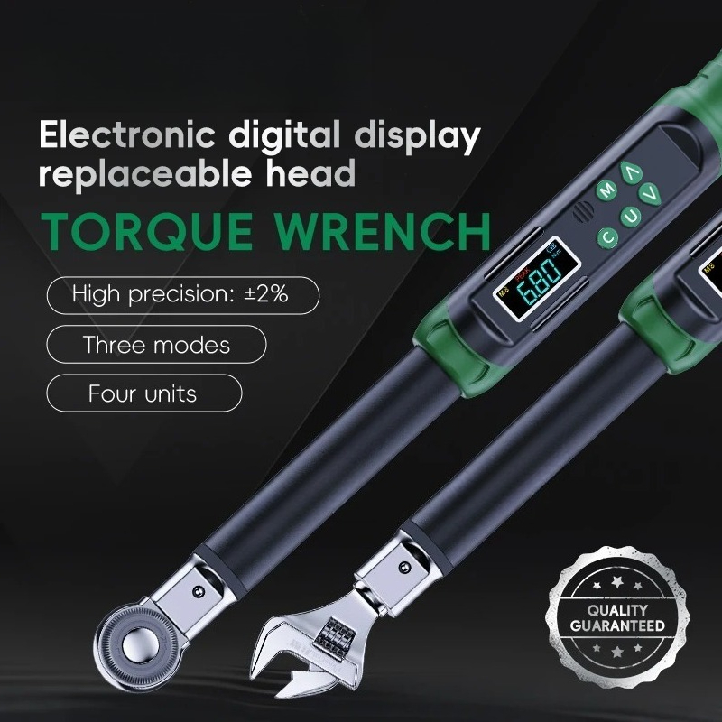 Cyfrowy klucz dynamometryczny  – Interchangeable Head Torque Wrench Open recenzja i cena