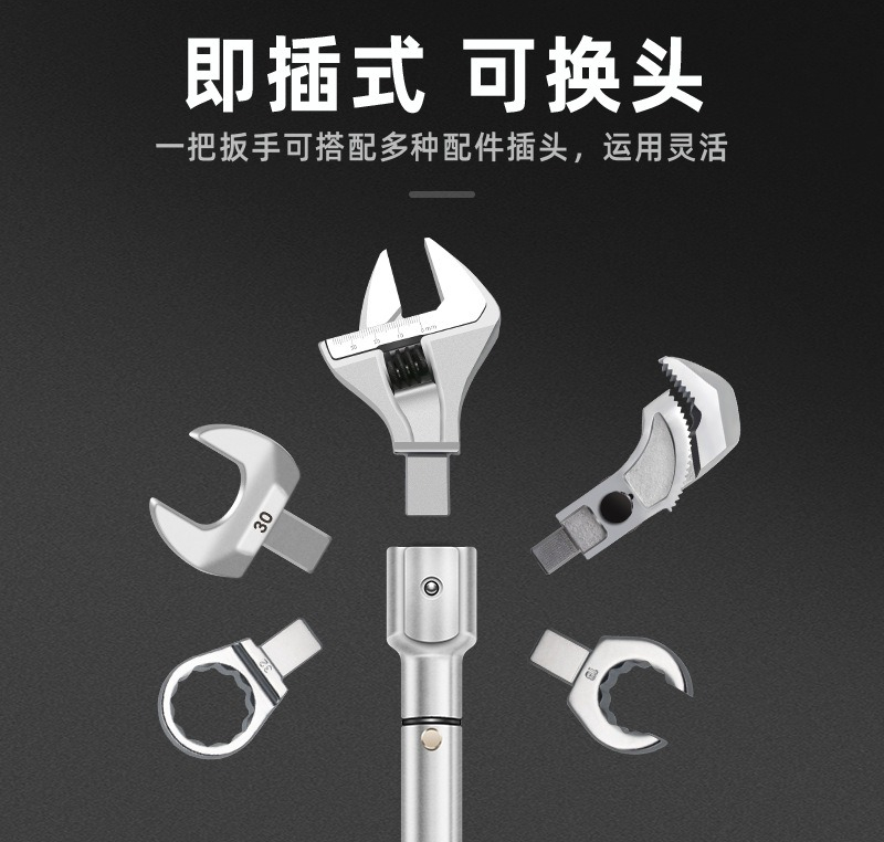 Klucz dynamometryczny z wymien – Interchangeable Head Torque Wrench Open recenzja i cena