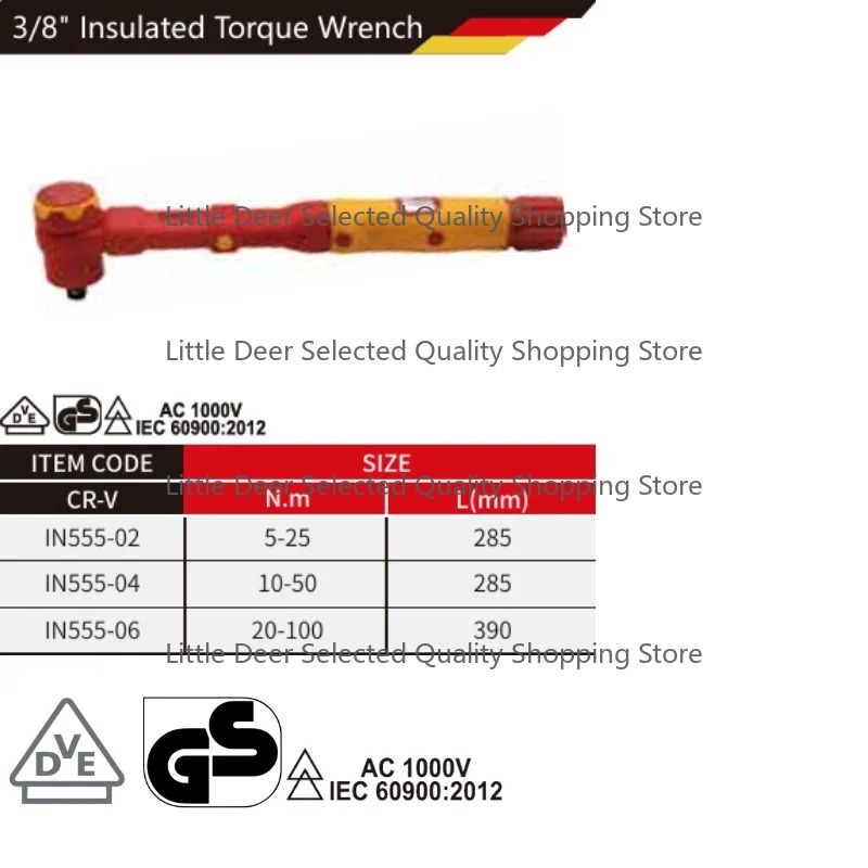 Klucz dynamometryczny izolowan – Insulated Torque Wrench 1000V Vde Electric recenzja i cena