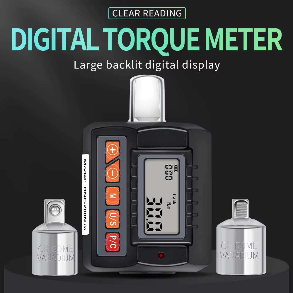 Cyfrowy miernik momentu obroto – Digital Torque Wrench 1/2 Inch 200Nm recenzja i cena