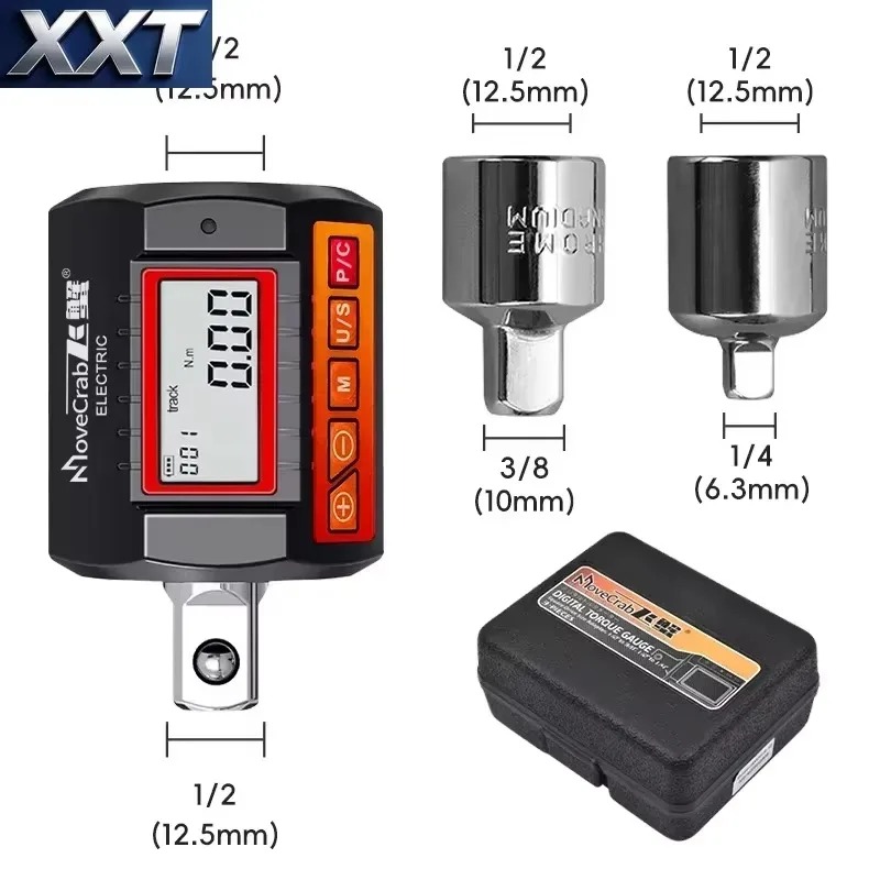 Adapter momentowy cyfrowy XXT  – Electronic Torque Adapter 3/8 1/2 Digital recenzja i cena