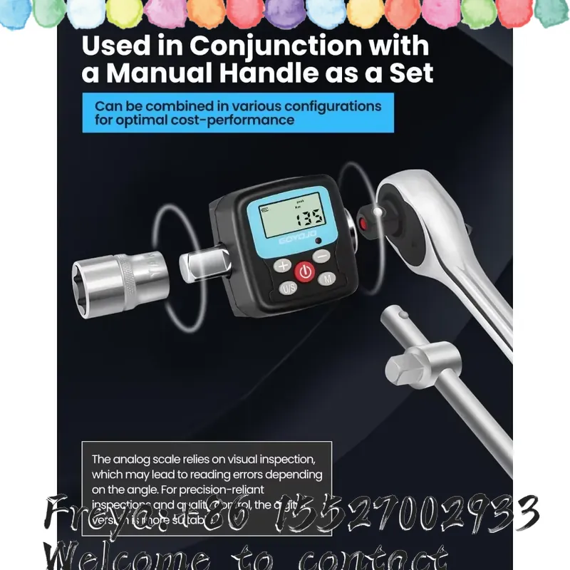 Adapter do klucza dynamometryc – Electronic Torque Adapter 3/8 1/2 Digital recenzja i cena