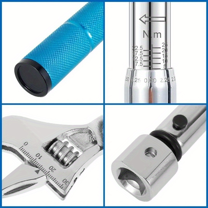 Klucz dynamometryczny rowerowy – Interchangeable Head Torque Wrench Open recenzja i cena