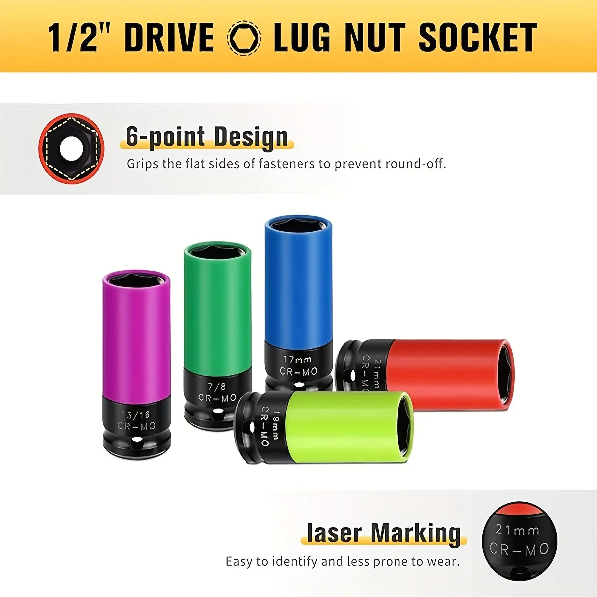 Zestaw plastikowych osłonek oc – Impact Socket Thin Wall Deep Metric Set recenzja i cena